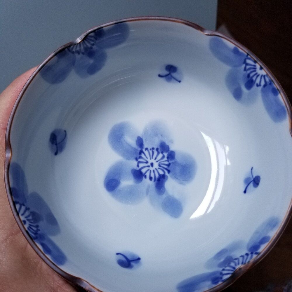 Vintage japanese hand painted china imari bowl - Picture 6 of 9